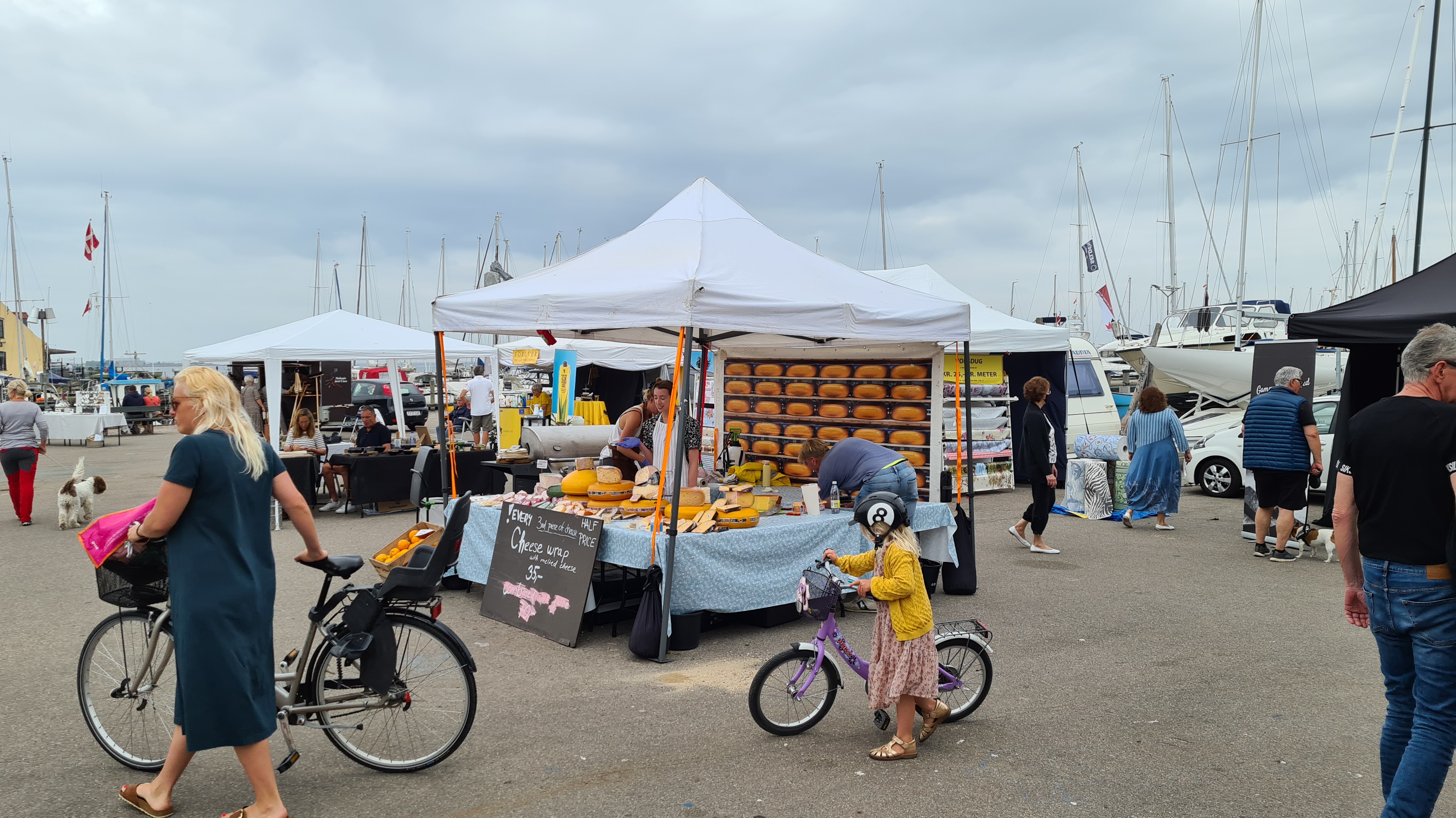 The Øresund market on the weekend of 6 August – 8 August 2021