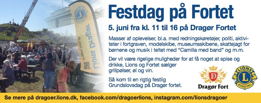 Festdag på Dragørfortet Festdag på Dragørfortet